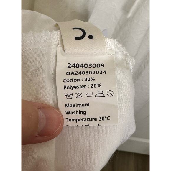 NWT REVOLVE & ANTHROPOLGIE Lovers COMMENSE Corset Midi Dress Cotton Size Medium - Picture 9 of 9